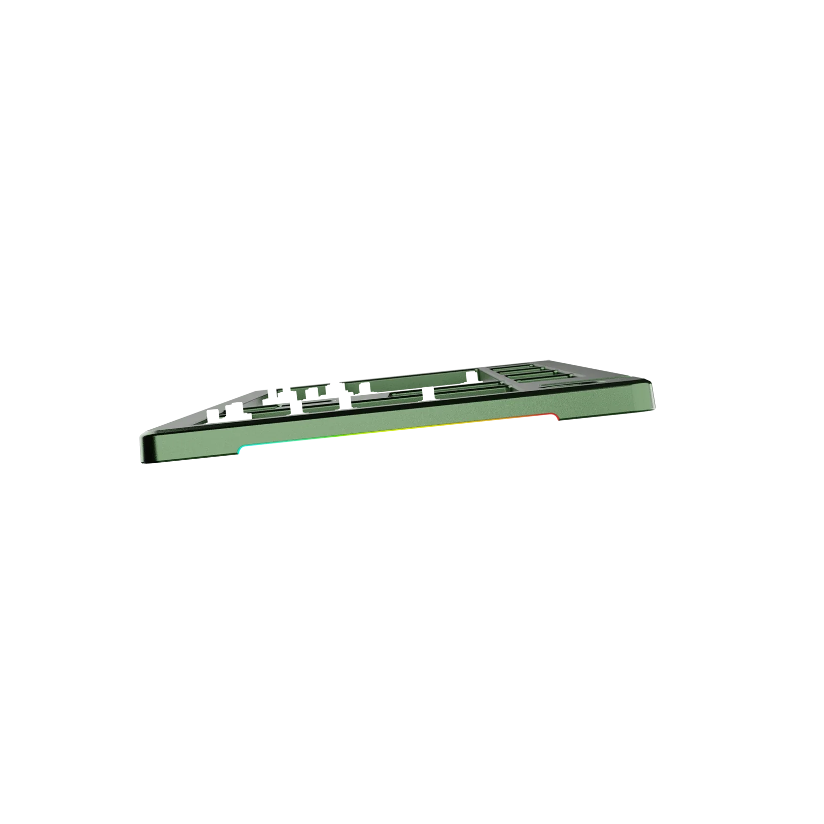 GMMK 3 Mechanical Keyboard Top Case - Durable Metal Frame in Sage Green (100% Layout) for Gaming, Typing & Office Work