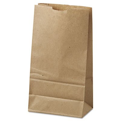 Eco-Friendly Grocery Paper Bags - Bulk Brown Kraft Shopping Bags with Handles for Groceries, Retail & Farmers Market Use
