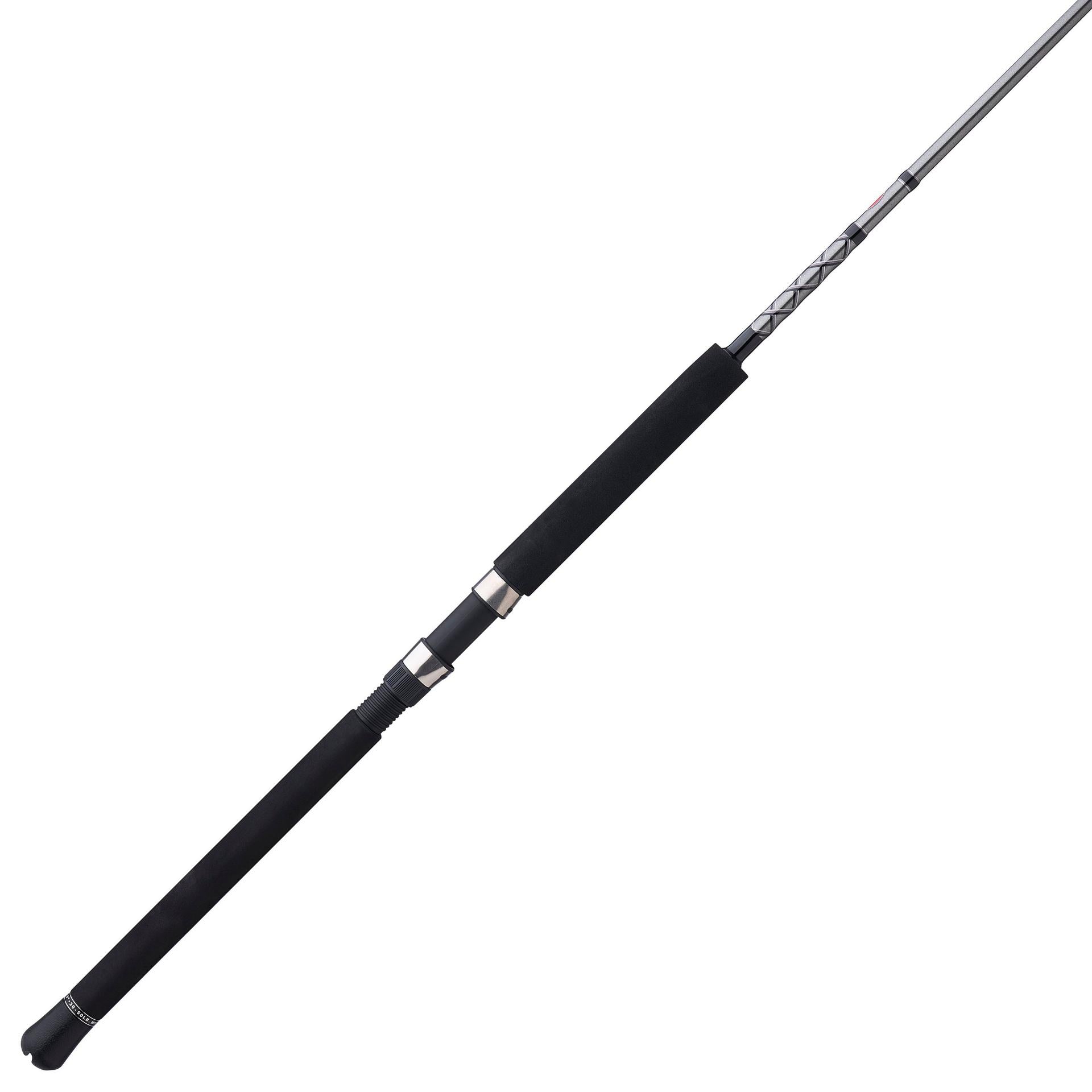 Ally™ II Spinning Boat Fishing Rod - Saltwater & Freshwater Fishing Pole for Offshore & Inshore Angling - Perfect for Trolling, Casting & Bottom Fishing from Boats, Docks & Shorelines