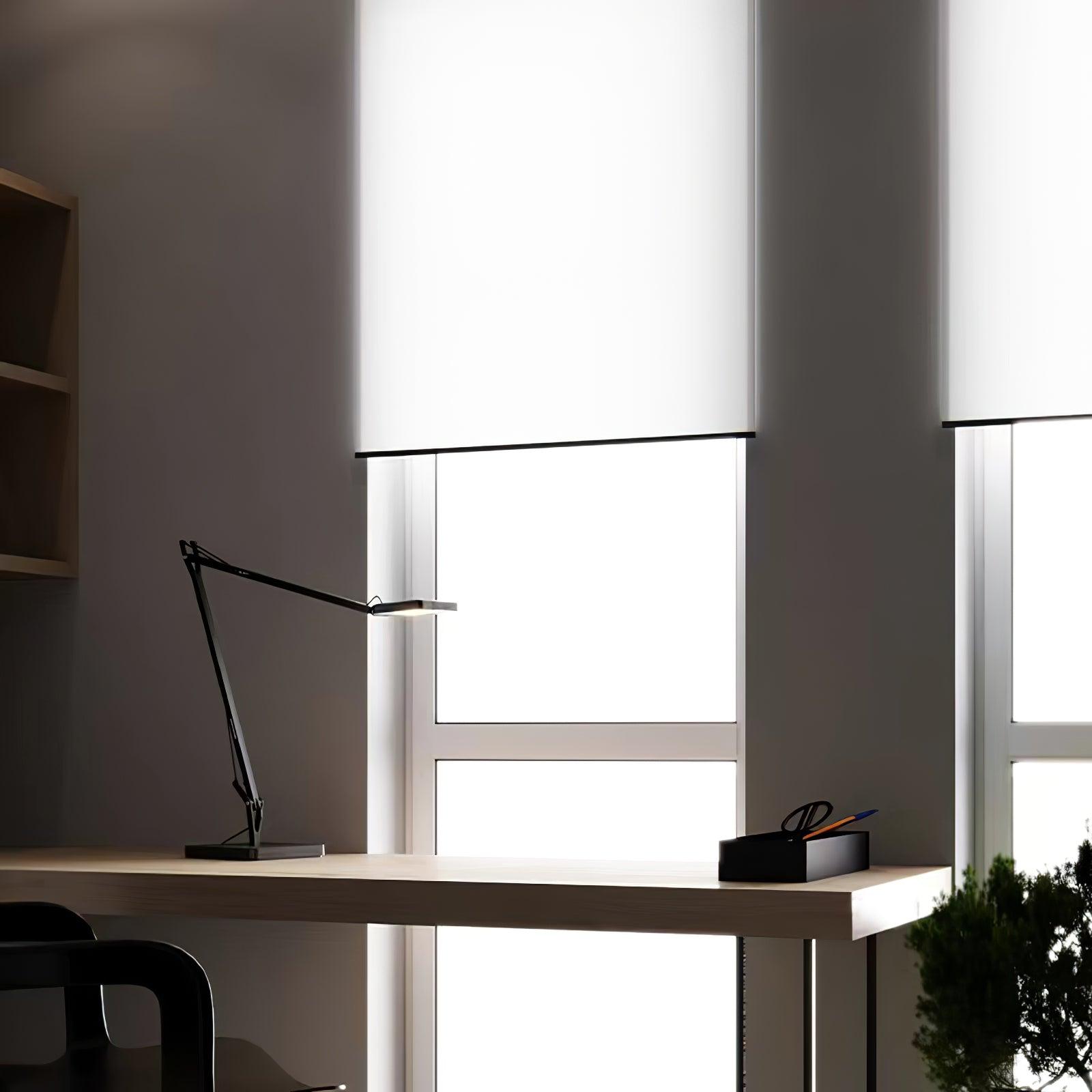 Kelvin Edge Table Lamp - Modern LED Desk Light with Adjustable Brightness for Home Office, Bedroom, and Study Room - Perfect for Reading, Working, and Relaxing