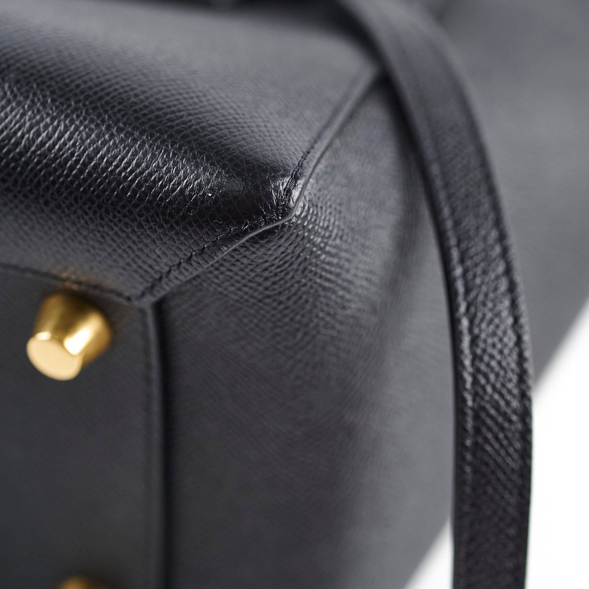 Celine Mini Belt Bag for Women - Genuine Leather Crossbody Shoulder Bag in Black | Perfect for Work, Travel & Everyday Use