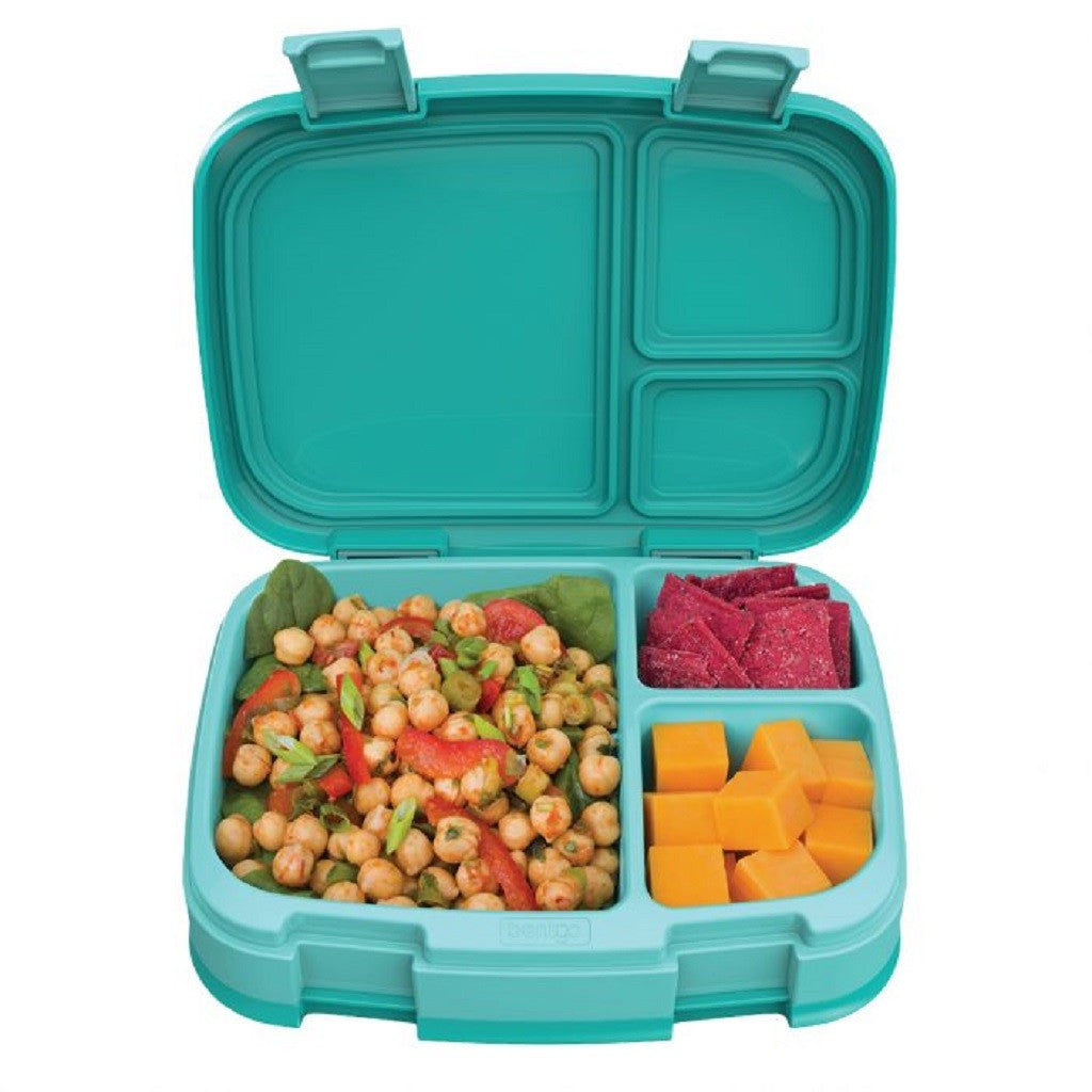 Bentgo Fresh Leak Proof Bento Lunch Box - Aqua Blue | Insulated Food Container for Kids & Adults | Perfect for School, Work, Picnics & Travel