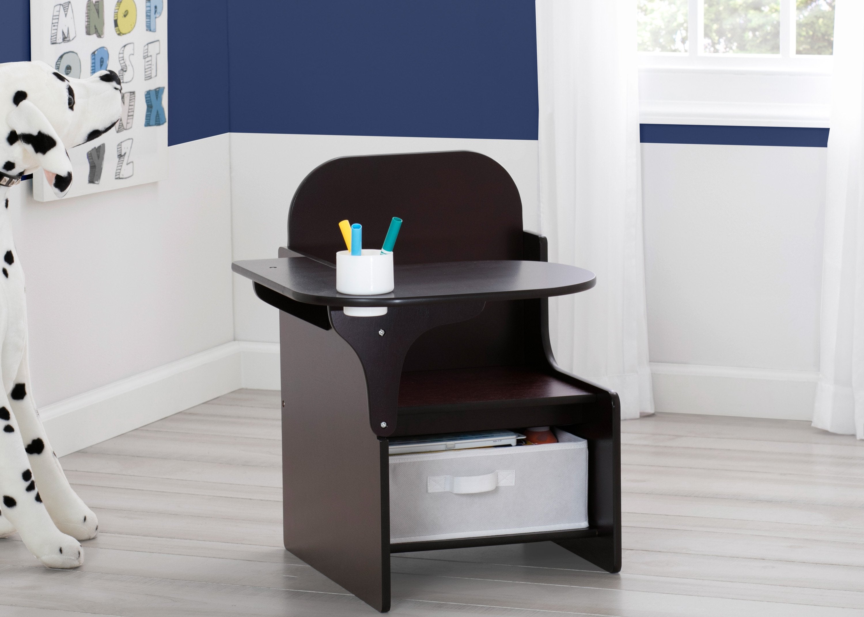 Adjustable MySize Chair Desk for Kids & Adults - Ergonomic Study & Workstation for Home, Office & School - Perfect for Remote Learning & Workspace Setup