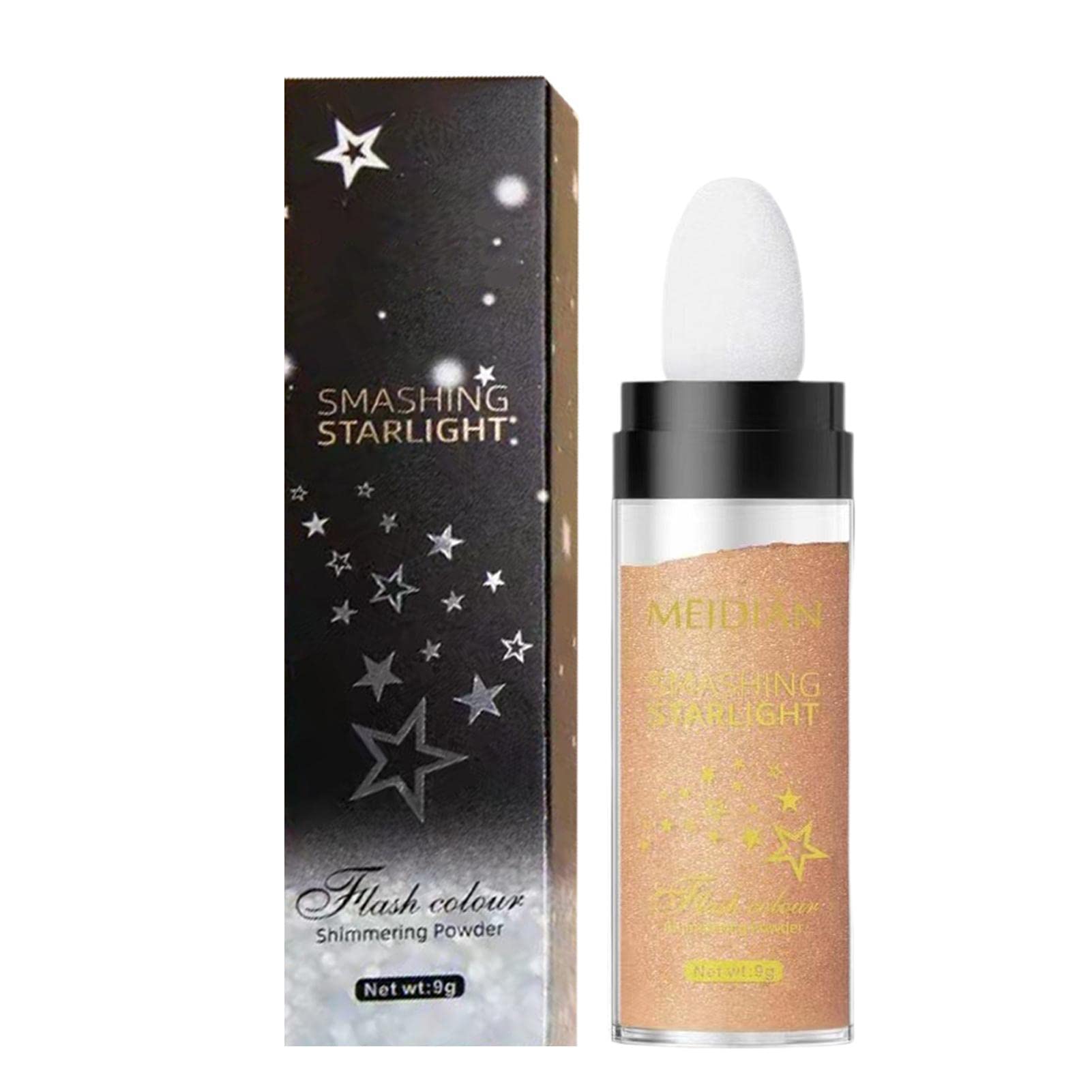 Professional Body Shimmer Powder Stick - High Gloss 3D Contouring & Brightening Fairy Highlight Powder for Face & Body | Makeup Artist Approved | Perfect for Parties, Photos & Special Occasions