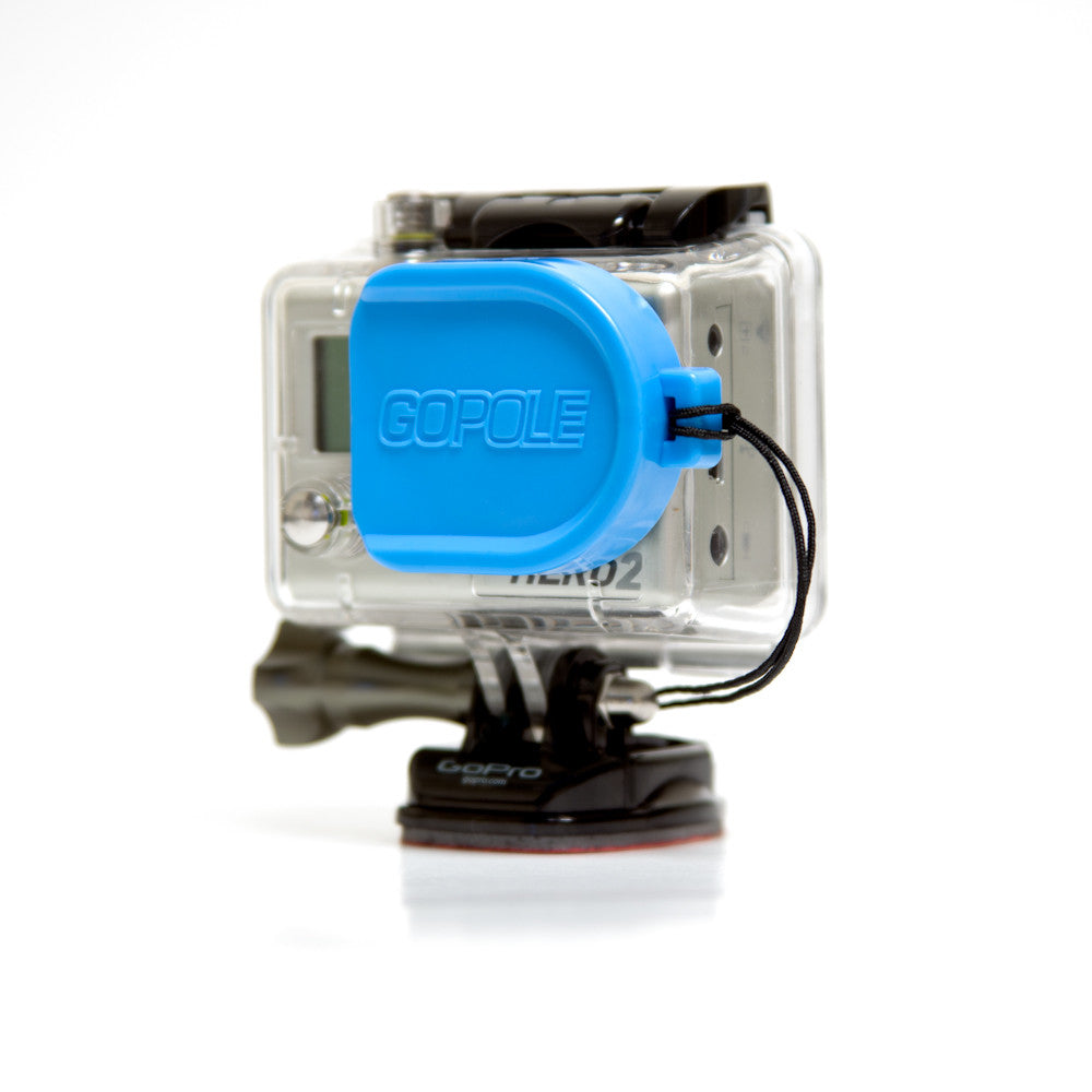 GoPro Hero 2 Lens Cap Kit - Waterproof Inner & Outer Protective Cover for Action Camera - Perfect for Surfing, Skiing & Outdoor Adventures