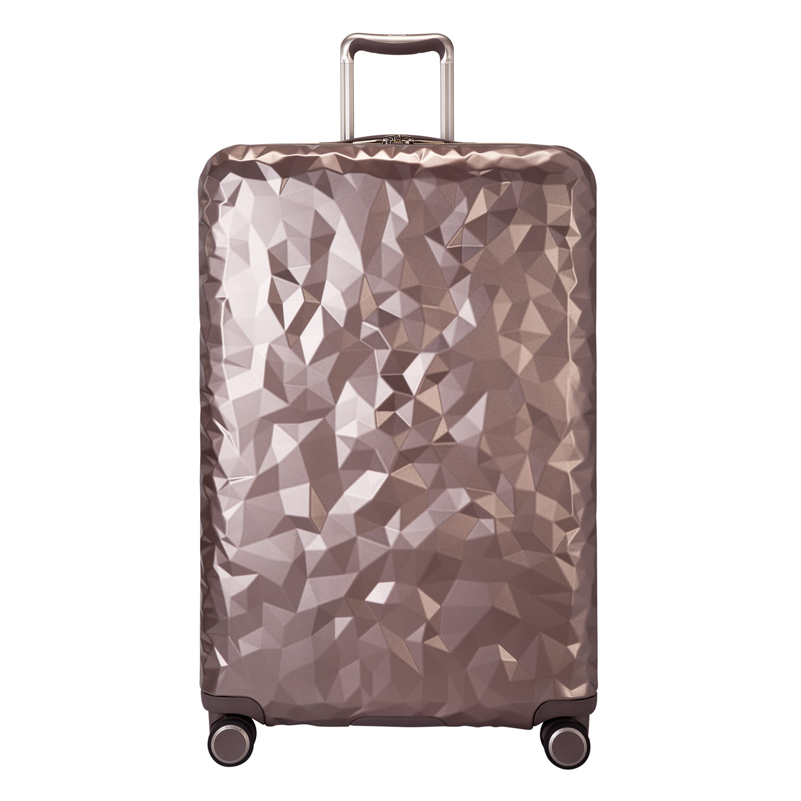 Ricardo Beverly Hills Indio 28-Inch Hardside Luggage - Durable Spinner Suitcase with Compression Straps & Secondary Packing Compartment - Smoked Topaz - Perfect for Air Travel & Long Trips