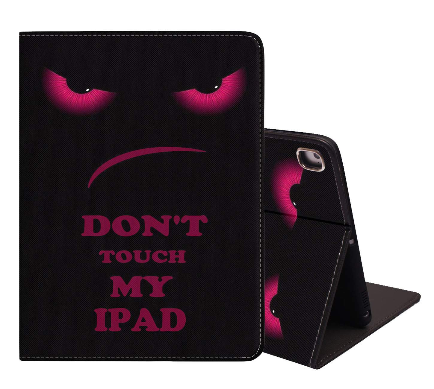 LACOMA iPad 9.7 Case (2018/2017) & iPad Air 1/2 Protective Cover - Shockproof Soft Rubber Back with Auto Wake/Sleep, Adjustable Leather Stand for iPad 6th/5th Generation - Perfect for Work, Travel & Home Use