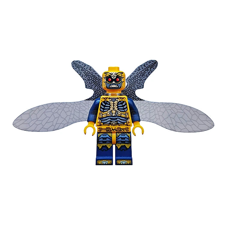 LEGO Minifigure Parademon DC Comics Superhero Toy with Bright Light Orange Color & Extended Wings (2017) - Perfect for Collectors, Superhero Battles, and DC Universe Displays