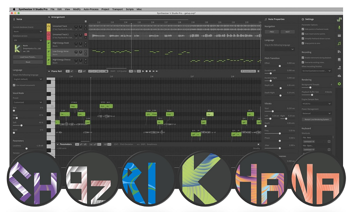 Dreamtonics Synthesizer V Bundle 2 - AI Vocal Software with Free Songwriting Guide (Digital Download) - Perfect for Music Production & Vocal Editing