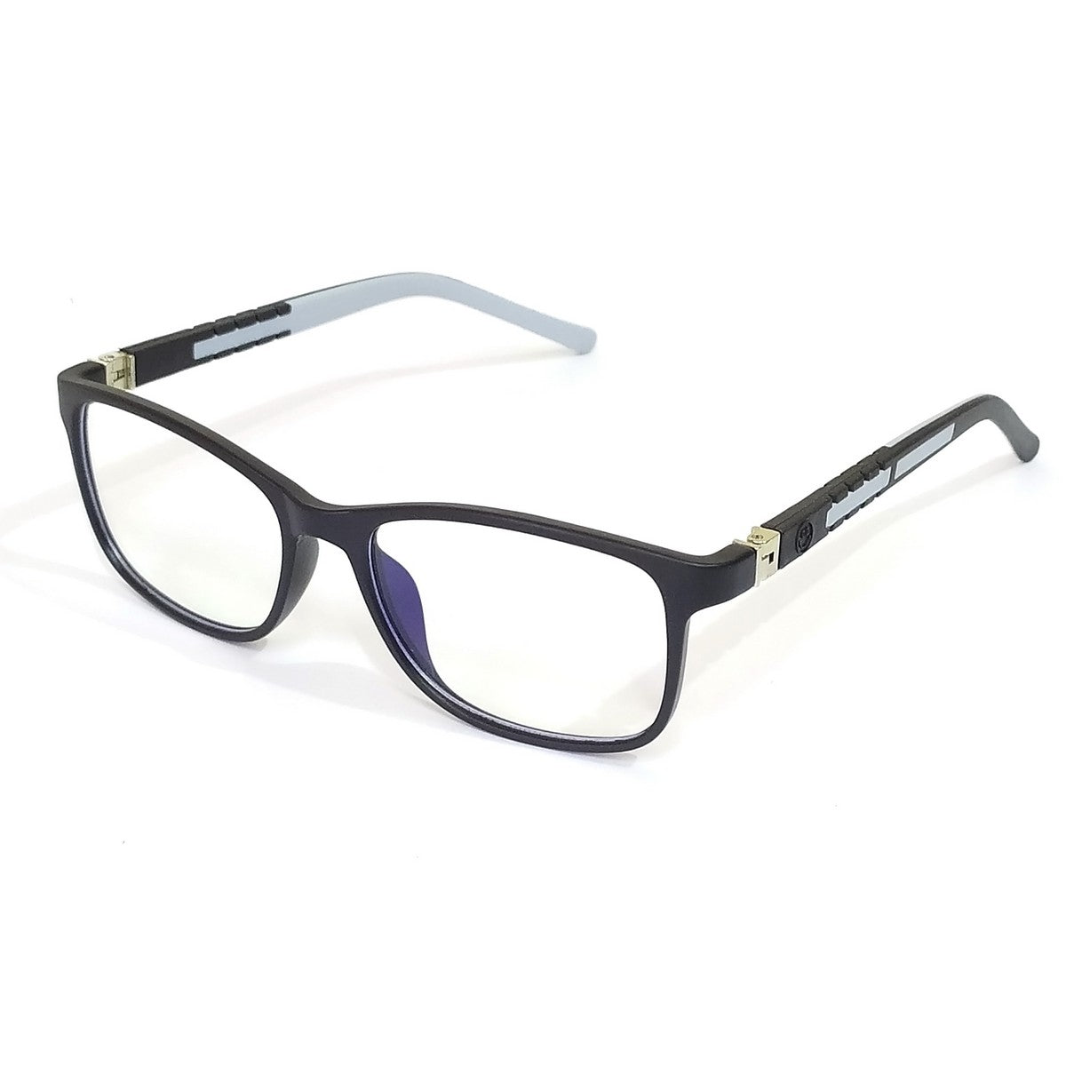 Blue Light Blocking Glasses for Kids 6-10 Years Old - Square Frame Anti Eyestrain Computer Glasses for Boys & Girls - Perfect for Online Classes, Gaming & Screen Time Protection