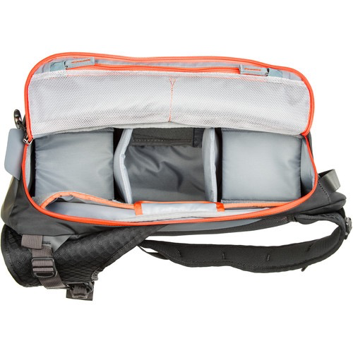 MindShift Gear PhotoCross 13 Sling Camera Bag - Lightweight & Water-Resistant Crossbody Pack for DSLR & Mirrorless Cameras (Orange Ember) - Perfect for Travel, Hiking & Street Photography