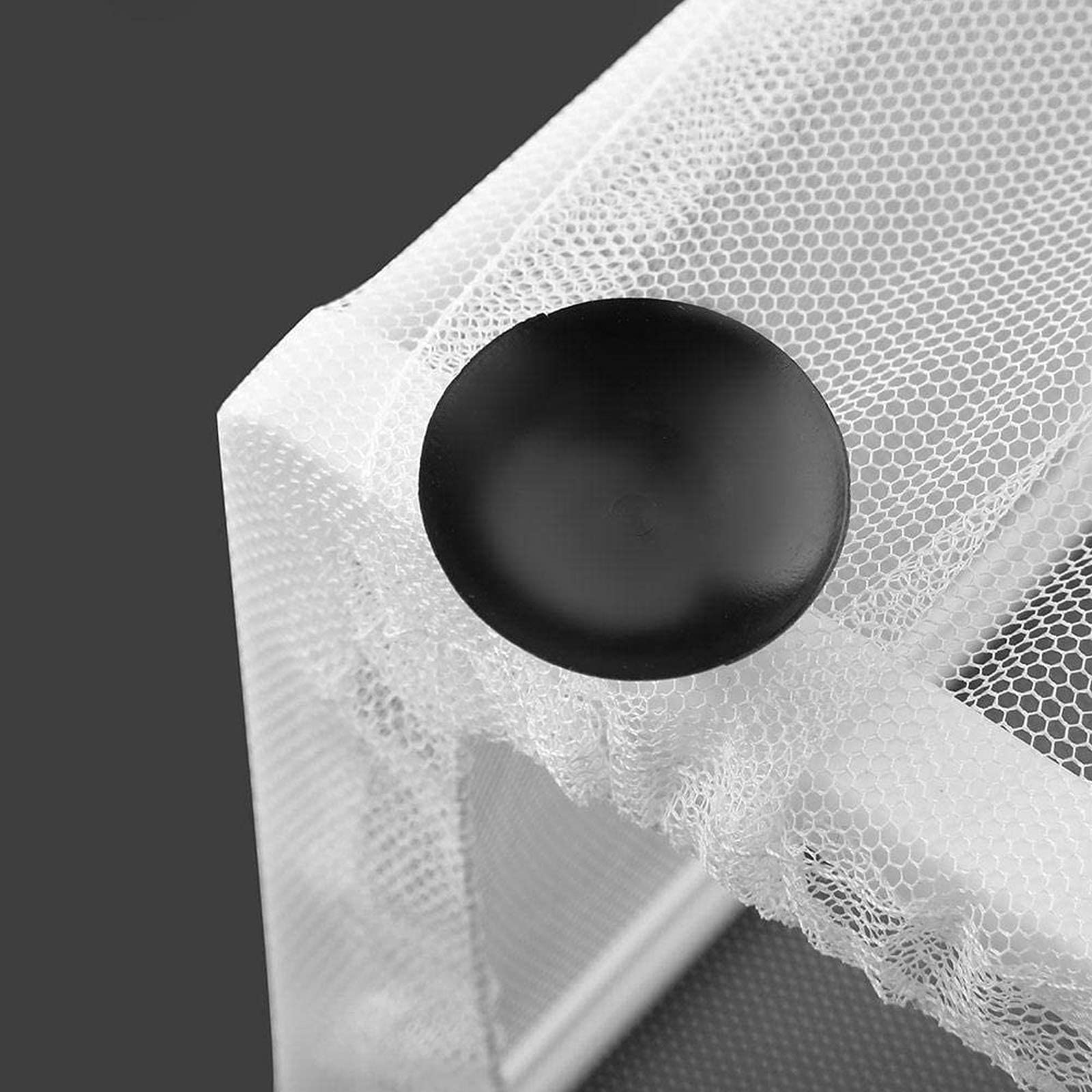 Still Awake Aquarium Fish Breeder Box - 3 Room White Nylon Mesh Hatchery for Spawning, Hatching & Isolating Fry - Perfect for Freshwater & Saltwater Tanks, Breeding Guppies, Bettas & Livebearers