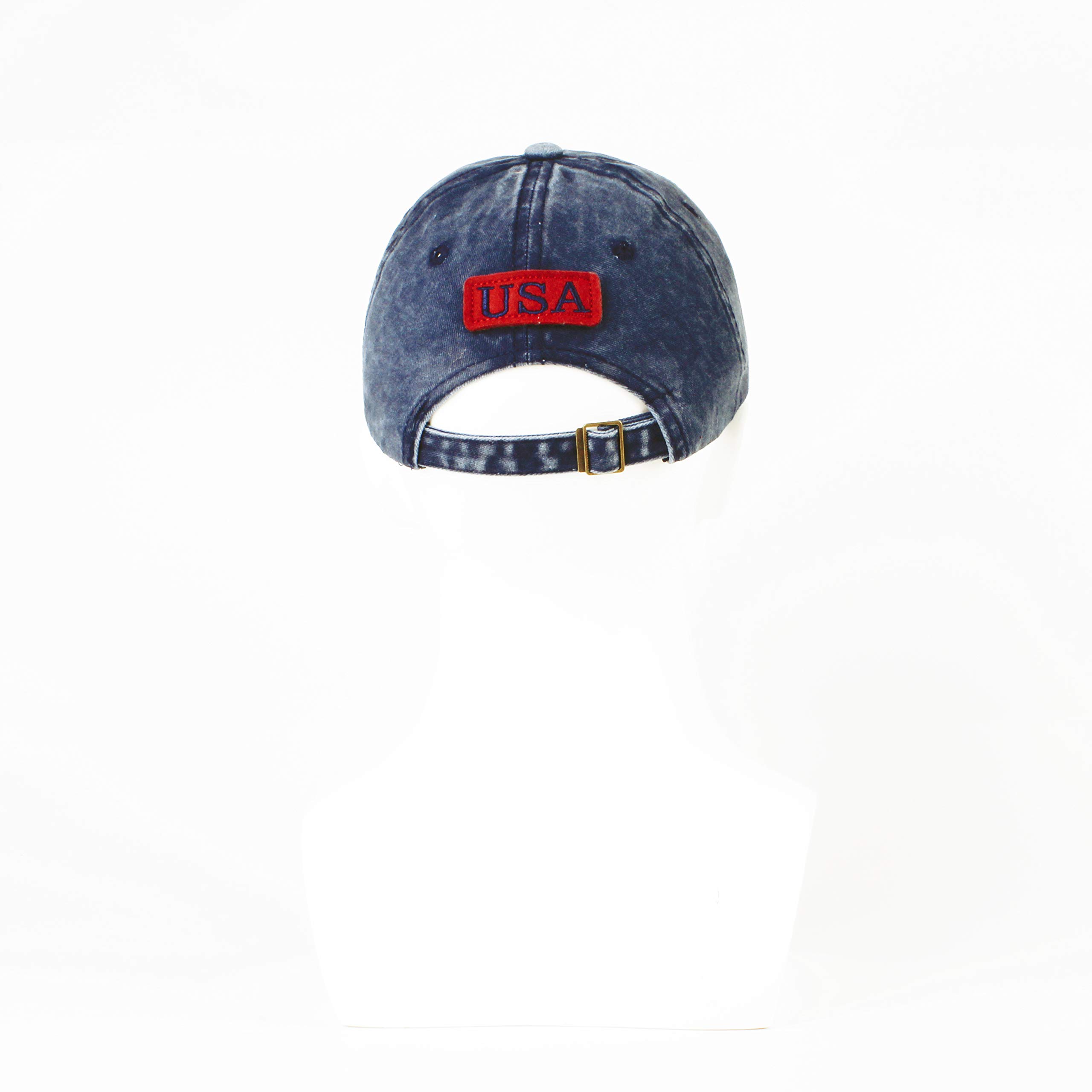 American Flag Baseball Cap for Men & Women - Adjustable USA Patriotic Trucker Snapback Hat for Outdoor Activities, Sports & Casual Wear