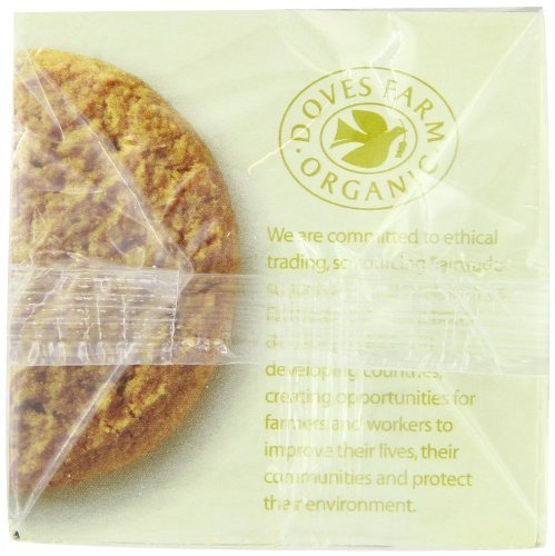 Doves Farm Fairtrade Organic Gluten Free Lemon Zest Cookies (150g, Pack of 2) - Healthy Vegan Snacks for Travel, Office & Tea Time