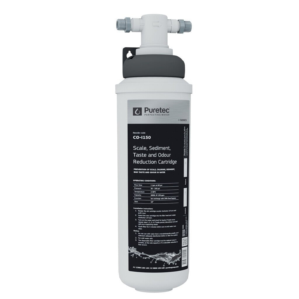 Puretec CO I150 K Water Filter Kit - Replacement Cartridge for Clean Drinking Water - Perfect for Home, Office, and RV Use