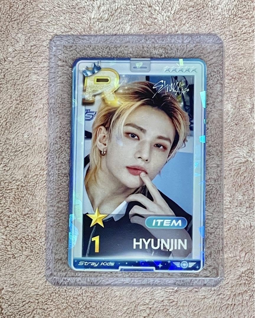 SSJYP Hyunjin Stray Kids Official Venue Limited Edition Trading Card - Perfect for K-Pop Collectors & Fan Gifts