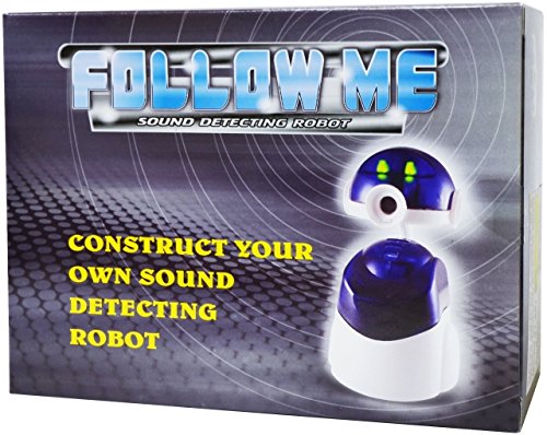 Elenco 21-887 STEM Educational Follow Me Robot Kit - 8 Pack for Kids & Beginners | Perfect for Classroom Robotics Projects & Science Fair Experiments