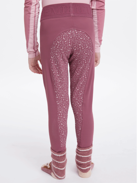 Le Mieux Mini Pull On Riding Tights - Breathable Equestrian Breeches for Women - Perfect for Horseback Riding, Training & Show Jumping