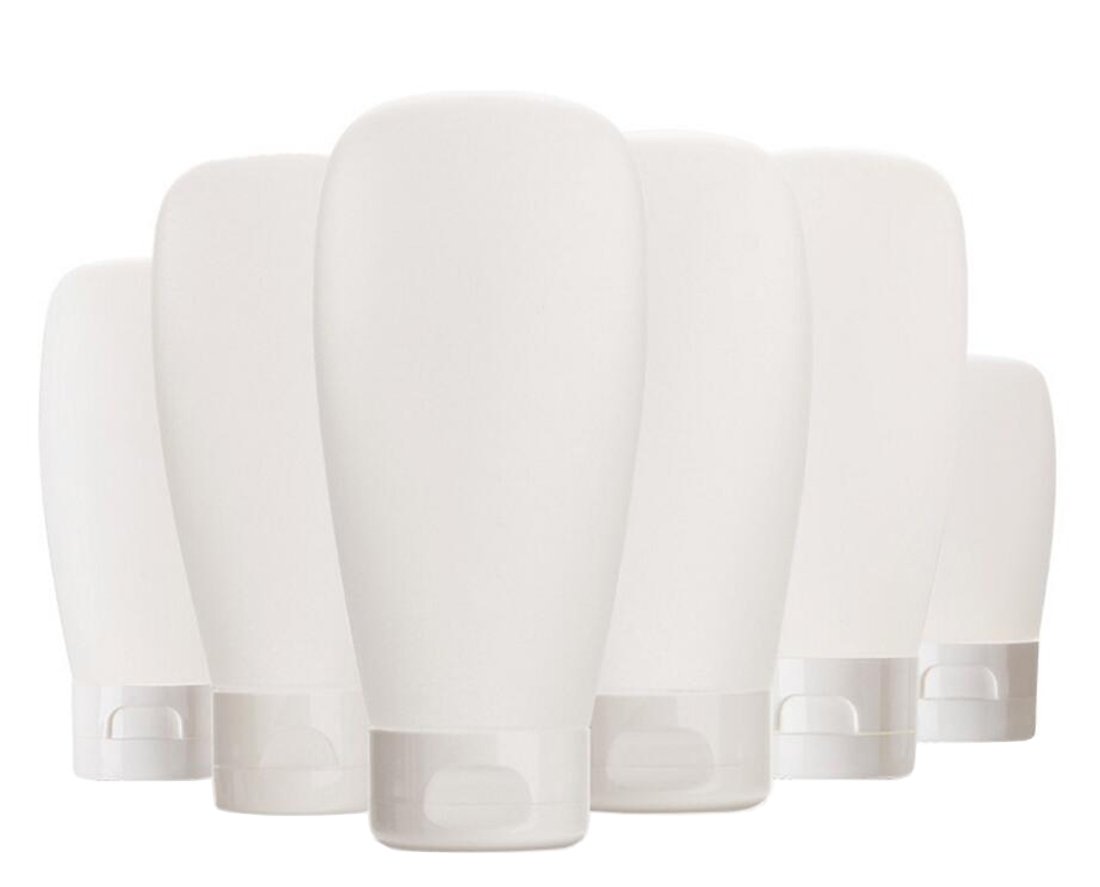 12Pcs Empty White Plastic Squeeze Tubes with Flip Cap - 60ML/2oz Refillable Travel Bottles for Facial Cleanser, Makeup, Lotion, Shampoo & Shower Gel - Perfect for DIY Cosmetics, Travel Toiletries & Home Organization