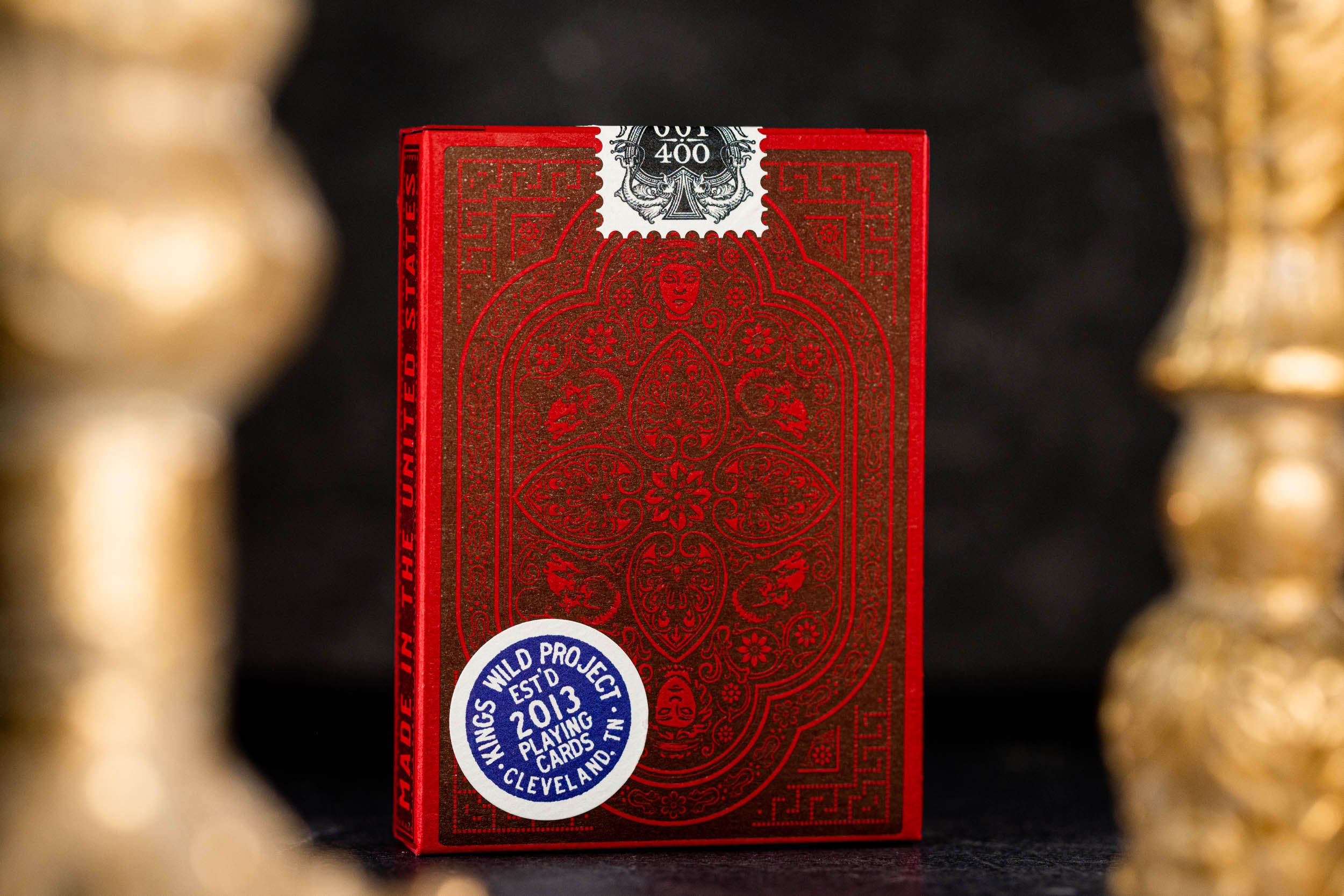 EMPIRE Gilded Edition Luxury Playing Cards - Premium Gold Foil Poker Cards for Magic Tricks, Cardistry & Casino Nights | Elegant Card Game Accessories
