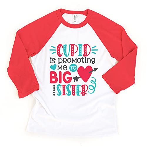 3/4 Sleeve Red Raglan
