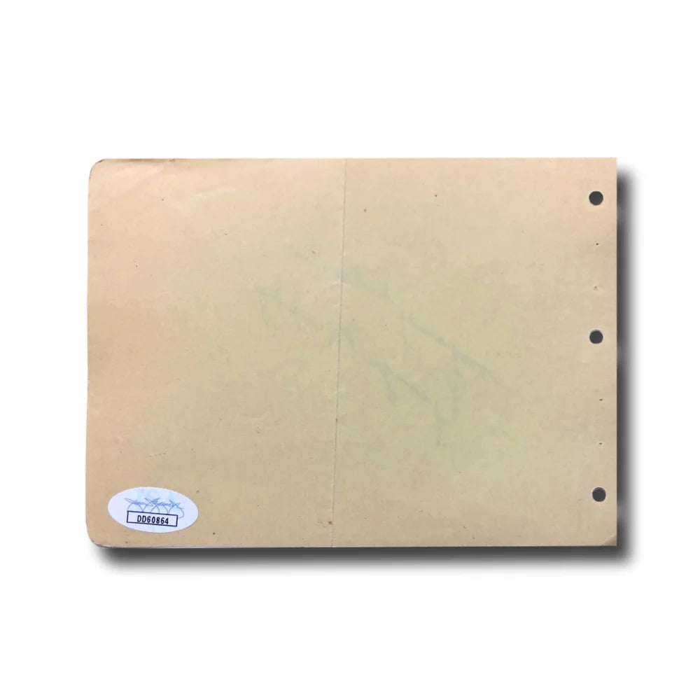 George Murphy Hand Signed Album Page Cut - JSA COA Authentic Autograph - US Senator & Actor Memorabilia - Perfect for Collectors, Fans & Framed Display
