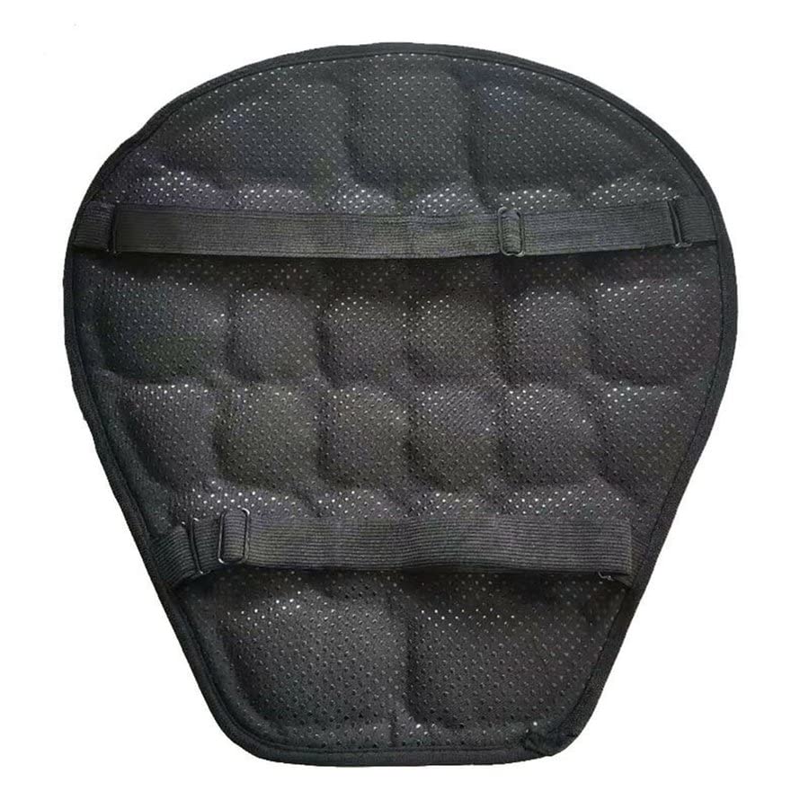 **Motorcycle Seat Sunscreen Mat - Cool Air Pad Cover for Electric Cars & Office Chairs - Inflatable Decompression Cushion for Comfortable Riding & Sitting**    *(Perfect for Long Rides, Hot Weather, Commuting & Office Work - Stay Cool & Comfortable All Day!)*