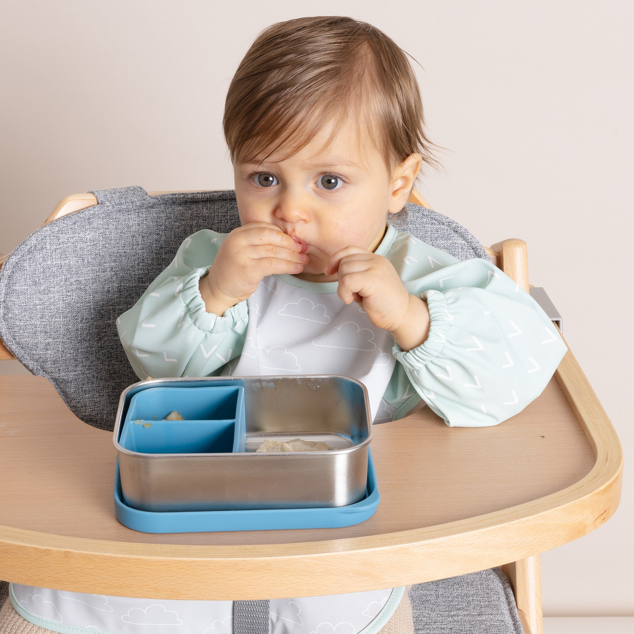 Premium PLUM Stainless Steel Bento Lunch Box - Eco-Friendly Food Container for Adults & Kids - Ideal for Office, School, Picnics & Meal Prep - Teal Color
