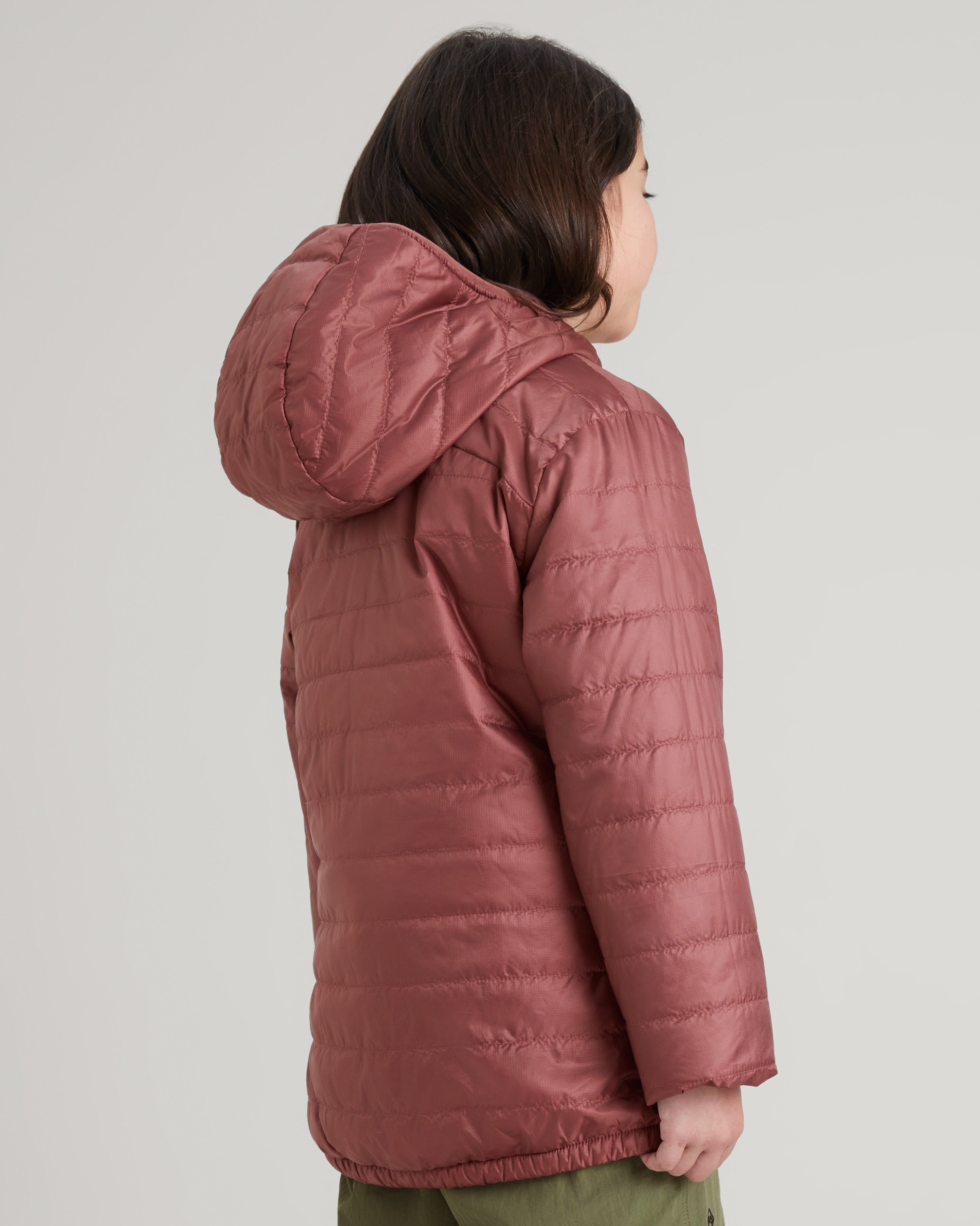 Heli R Girls' novaLOFT Hooded Jacket - Lightweight Winter Coat for Kids, Water-Resistant & Warm - Perfect for Outdoor Play, School & Snowy Adventures