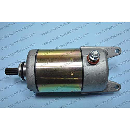 Ricks Motorsport Electric Starter 61-204 - High Performance Motorcycle Starter for Harley, Honda, Yamaha - Perfect for Off-Road, Racing & Custom Bike Builds