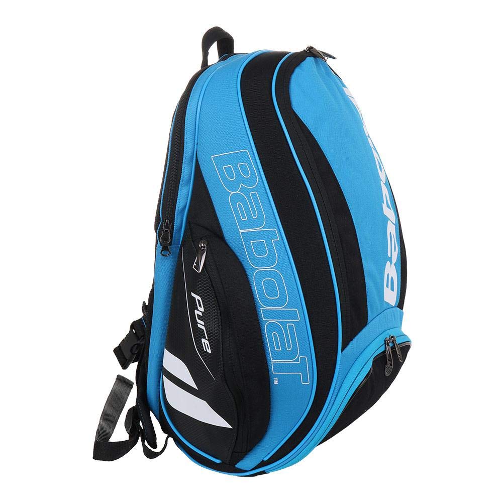 Babolat Pure Backpack Tennis Bag - Lightweight Durable Blue Sports Backpack for Men & Women | Perfect for Tennis, Gym, Travel & School