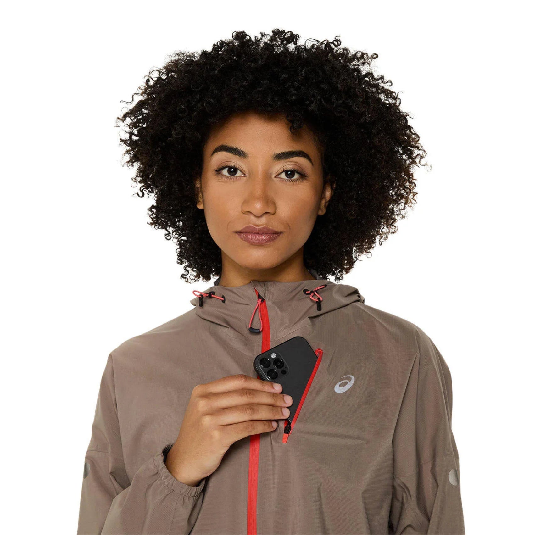 ASICS Fujitrail Elite Women's Waterproof Running Jacket - Lightweight Windproof Hiking & Trail Running Outerwear for Outdoor Adventures