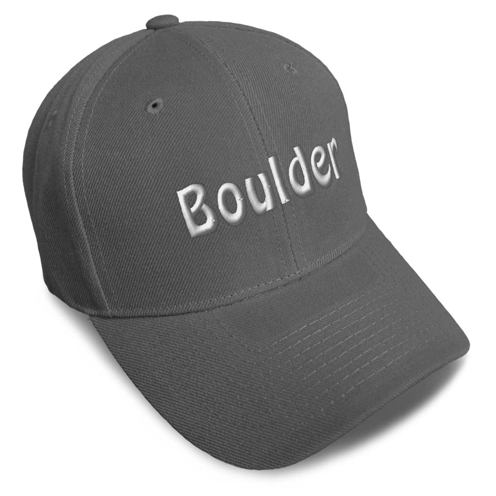 Boulder Love Baseball Cap - Stylish Acrylic Dad Hat for Men & Women - Perfect for Outdoor Sports, Hiking & Casual Wear