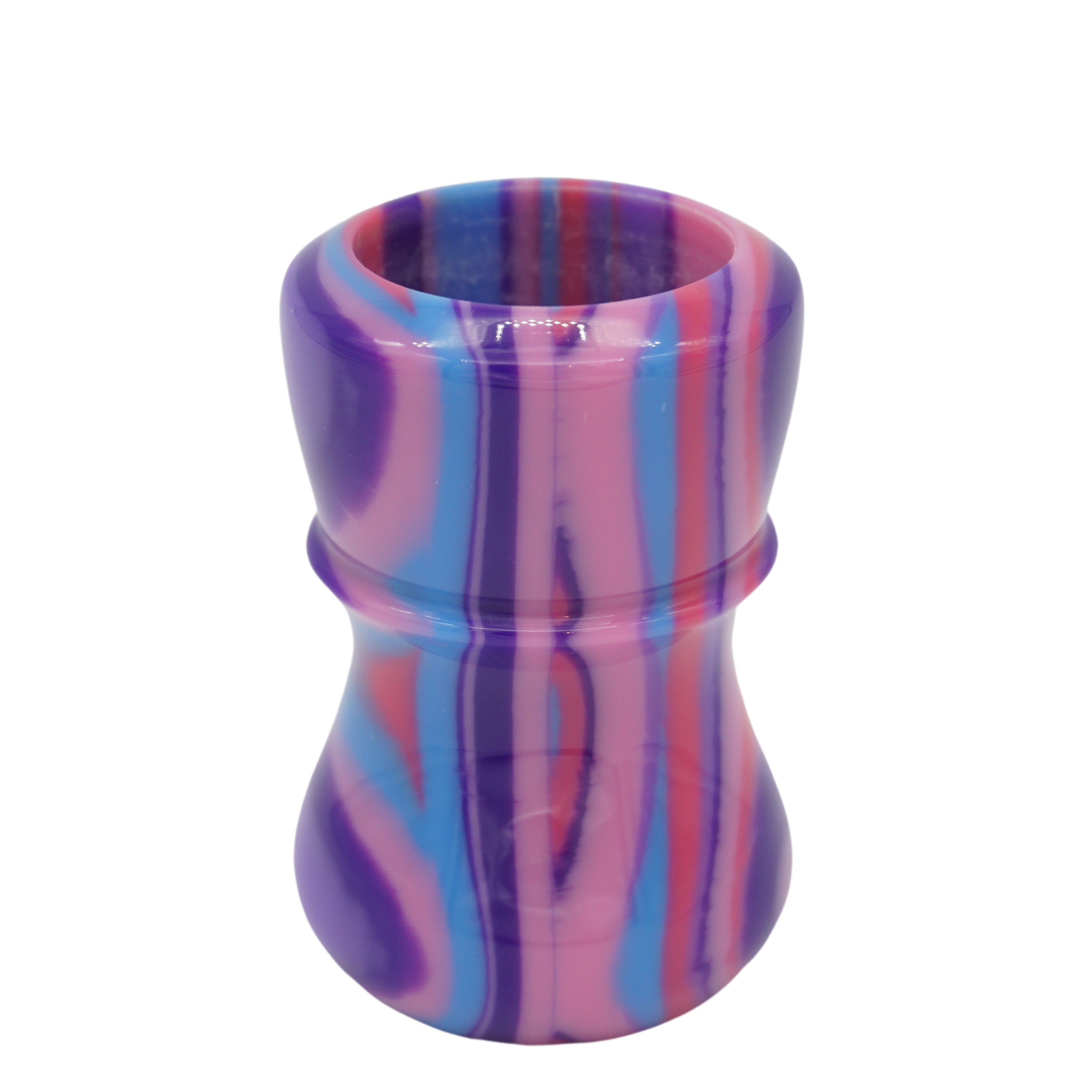 Premium Purple Haze Handcrafted Shaving Brush Handle for 24mm & 26mm Knots - Luxury Wet Shaving & Grooming Essential for Men's Skincare Routine
