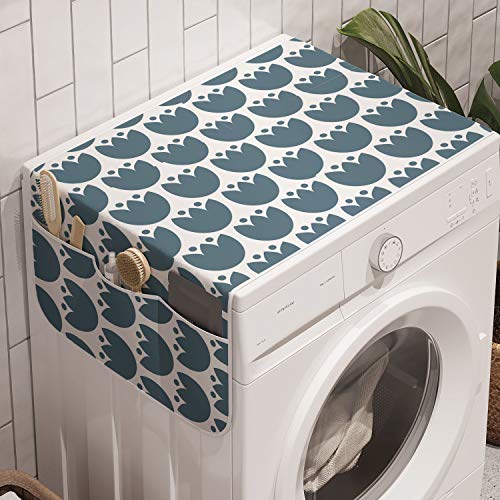 Slate Blue and White