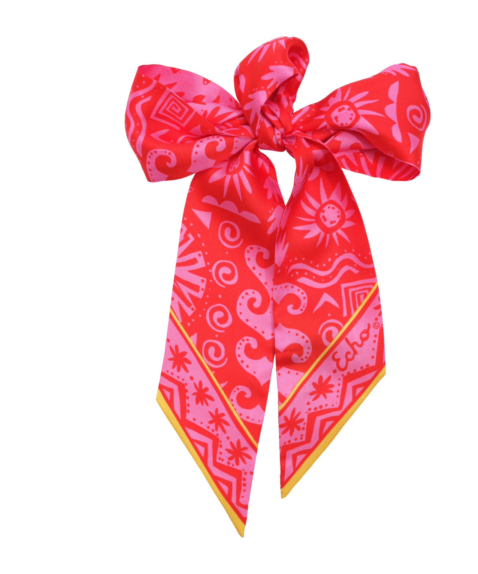 Sun and Surf Silk Ribbon Scarf - Lightweight Summer Beach Accessory for Women - Perfect for Beach Outings, Vacations, and Summer Fashion