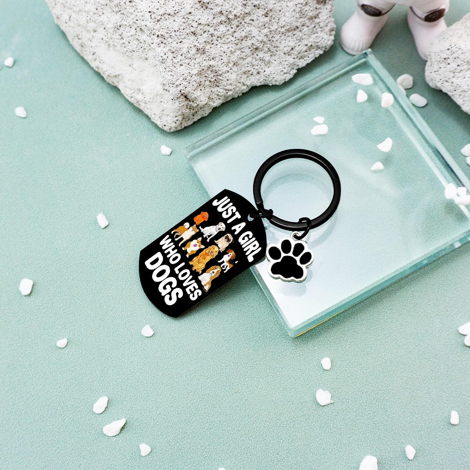 Cute Axolotl Boba Tea Keychain - Adorable Kawaii Animal Keyring for Girls, Dog & Cat Lovers - Perfect Gift for Teens, Best Friends, Backpack Accessories (School, Work, Travel)