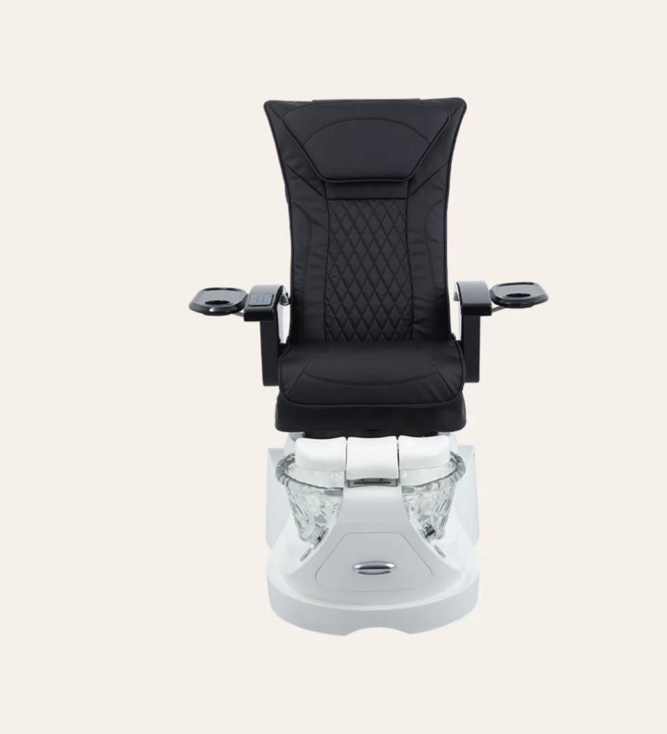 Premium Oasis Spa Pedicure Chair for Salon & Home Use - Ergonomic Massage Pedicure Chair with Adjustable Settings & Foot Bath - Perfect for Nail Salons, Spas & At-Home Relaxation