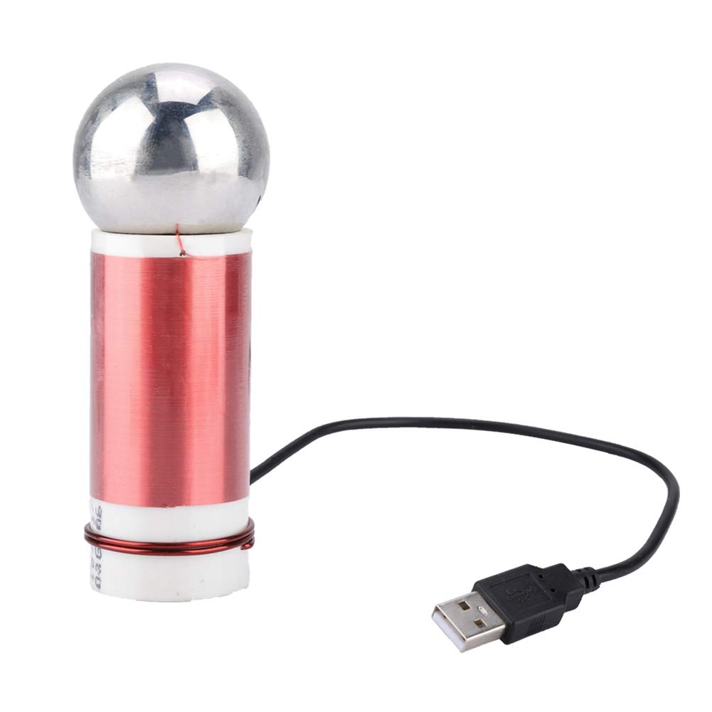 5V 1W Mini Tesla Coil Kit - Wireless Power Transmission Experiment, DIY Self-Exciting Tesla Coil for Science Projects & STEM Education - Perfect for Classroom Demonstrations & Home Science Experiments