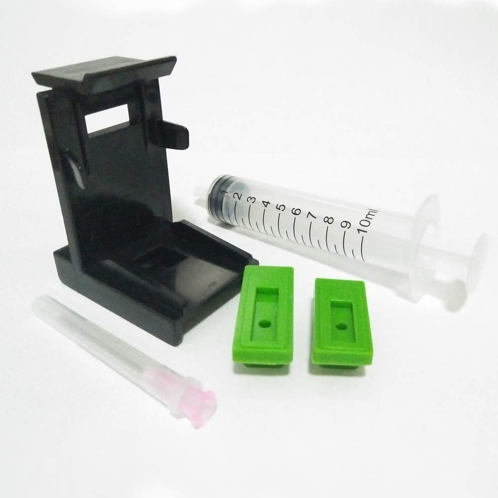 HP 21 22 61 121 122 650 652 651 140 141 300 301 302 Printer Ink Cartridge Replacement Parts - PRTA36630 Refill Suction Clip & Absorption Clamp Pumping Tool - Perfect for Home & Office Printing Needs