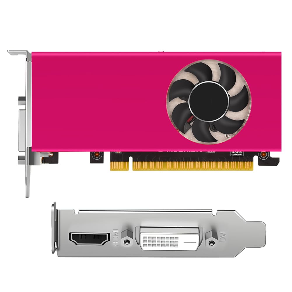 Komdndht GTX750Ti GDDR5 128Bit 1020MHz PCI-E 2.0 Graphics Card - High Performance Video Card for Gaming, Mining & Workstations | Compatible with DVI+ & 16X Slots