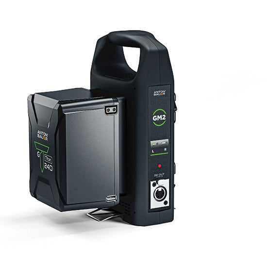 Anton Bauer GM2 Gold Mount Battery Charger - Professional Video Camera & Broadcast Equipment Power Solution - Perfect for On-Location Filming, News Reporting & Live Streaming