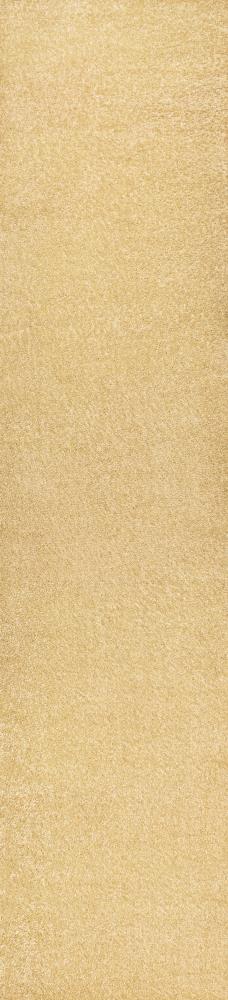 Premium Haze Solid Low-Pile Area Rug in Mustard Yellow - Soft & Durable for Living Room, Bedroom, or Office Decor