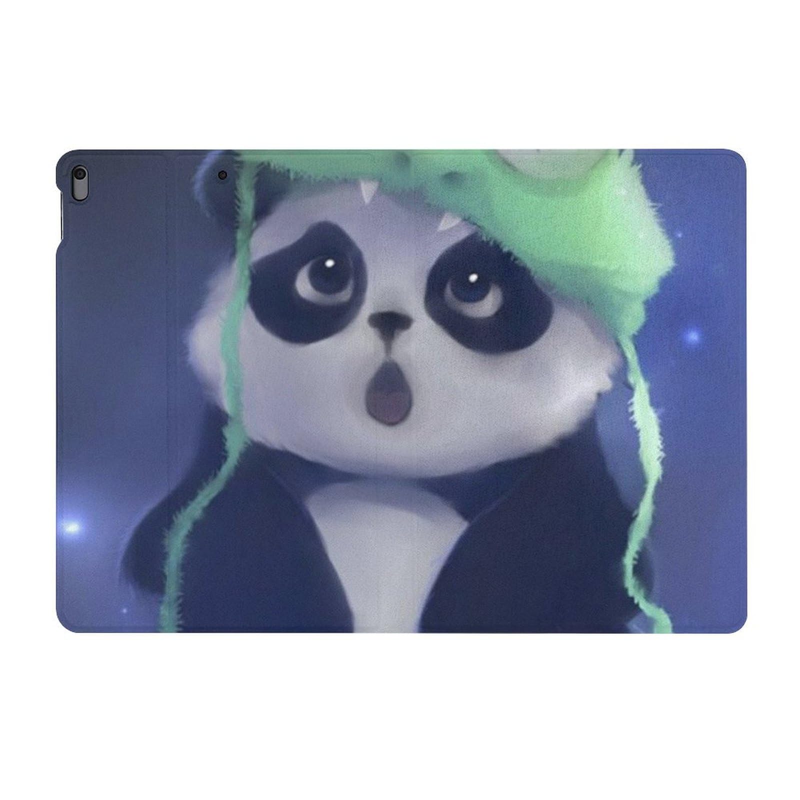 Frog Hat Panda Slim Shockproof Waterproof Protective Case with Stand for iPad Pro 10.5 & iPad Air 3 (10.5 Inch) - Perfect for Travel, Work & Home Use