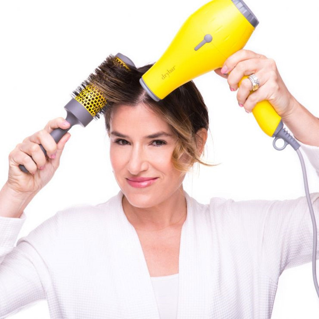 Drybar Baby Buttercup Travel Blow Dryer - Compact Hair Dryer for On-the-Go Styling | Perfect for Travel, Gym & Quick Touch-Ups