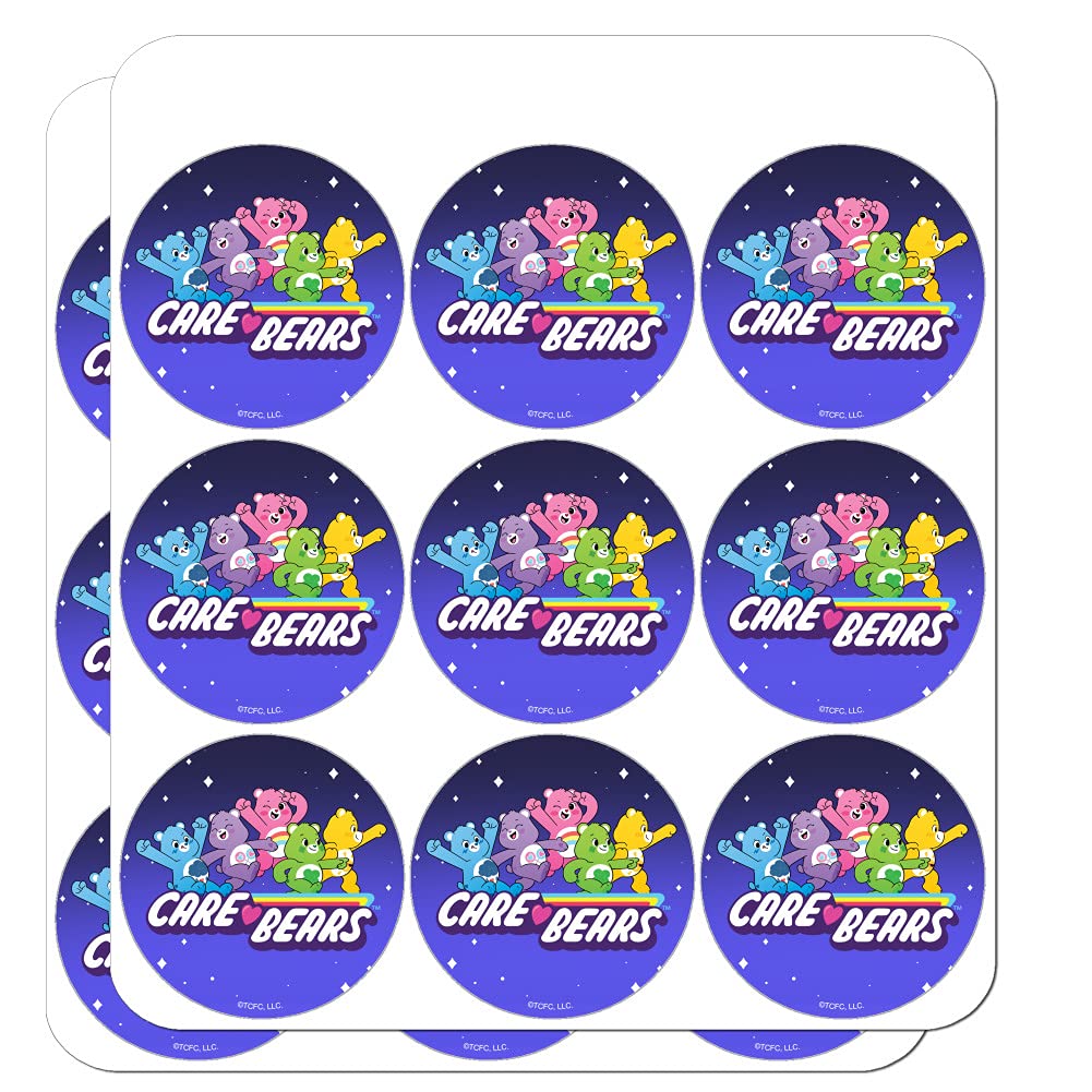 Care Bears Unlock The Magic Sticker Set - Planner Calendar & Scrapbooking Decorative Stickers for DIY Crafts, Journaling, and School Supplies | Perfect for Scrapbooks, Bullet Journals, and Kids' Art Projects