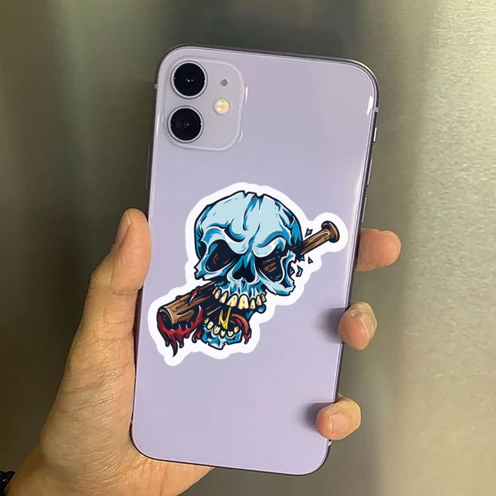 Anime Stickers for Teens - 200-Pack Horror Theme Waterproof Vinyl Decals for Notebook, Guitar, Luggage & Water Bottle - Cool Neon Sign Stickers for Room Decor, DIY Crafts & Gift Giving