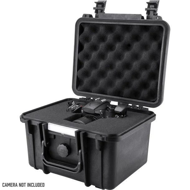 Barska BH12560 Loaded Gear Waterproof Protective Hard Case - Heavy Duty Black HD 150 for Outdoor Equipment, Tools & Electronics Storage | Camping, Travel & Home Organization