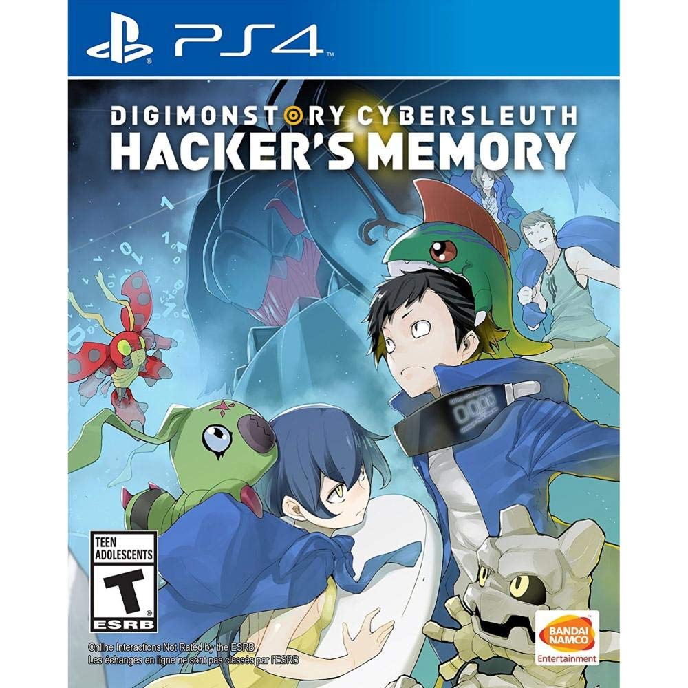 Digimon Story: Cyber Sleuth - Hacker's Memory for PlayStation 4 | JRPG Adventure Game | Collect & Battle Digital Monsters | Perfect for Anime & RPG Fans