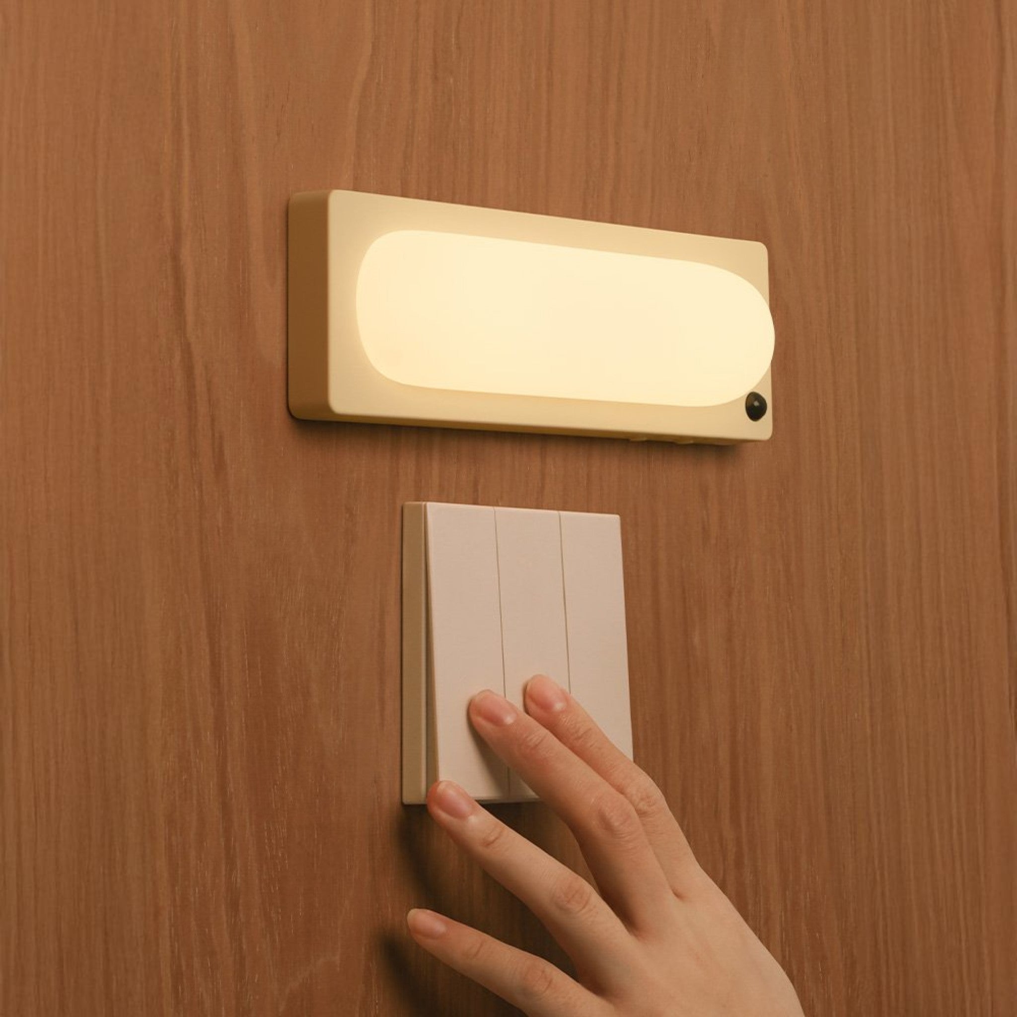 OSC Bar Sensor Lamp - White LED Motion Activated Light for Closets, Hallways & Staircases - Energy Efficient Night Light